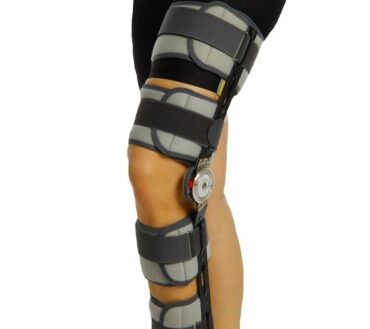 Orteza Imobilizare Genunchi Cu Unghi Reglabil MorsaCyberg, Cod 83.011